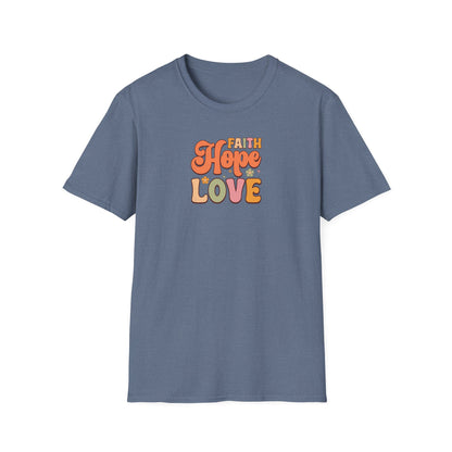 FAITH HOPE LOVE Unisex Softstyle T-Shirt