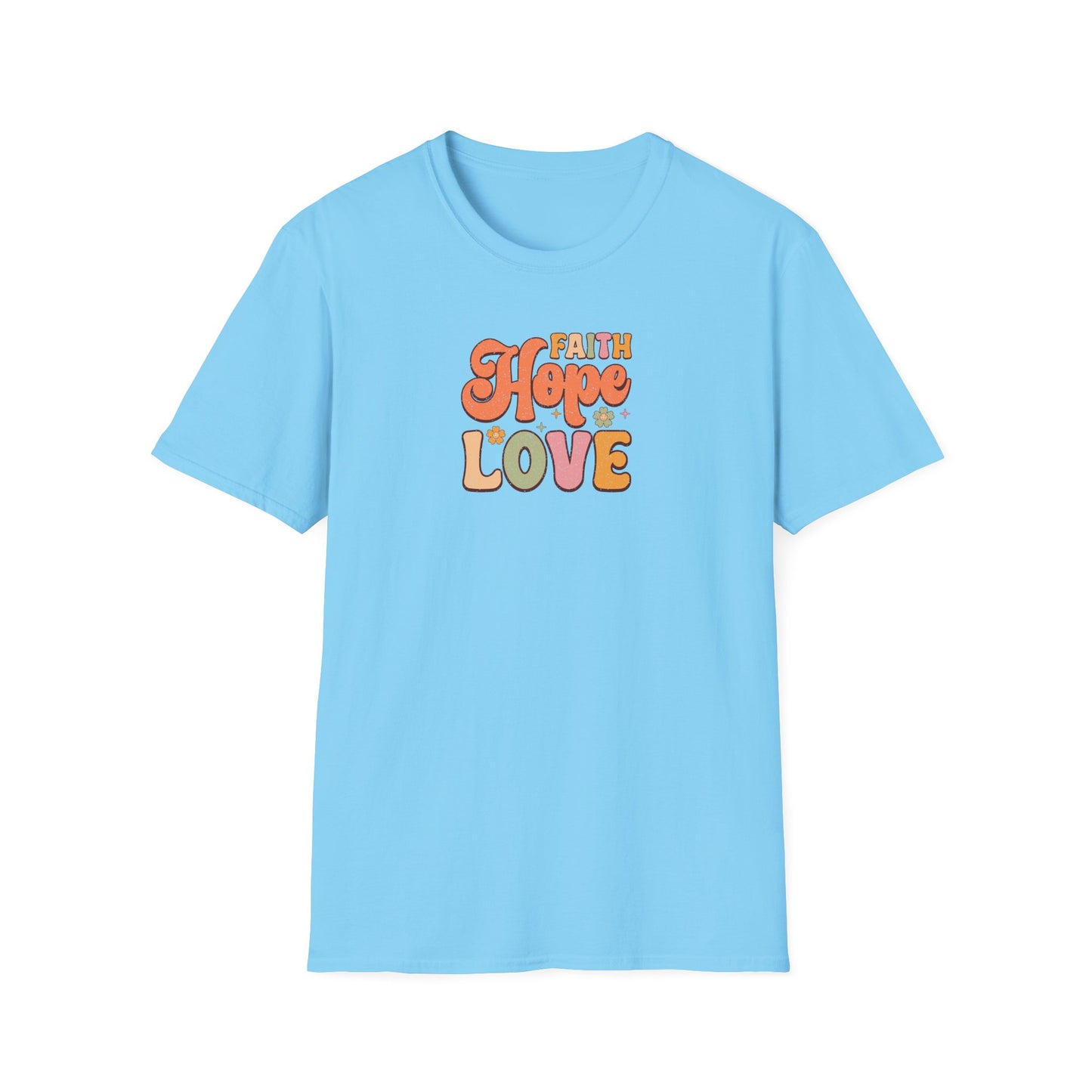 FAITH HOPE LOVE Unisex Softstyle T-Shirt