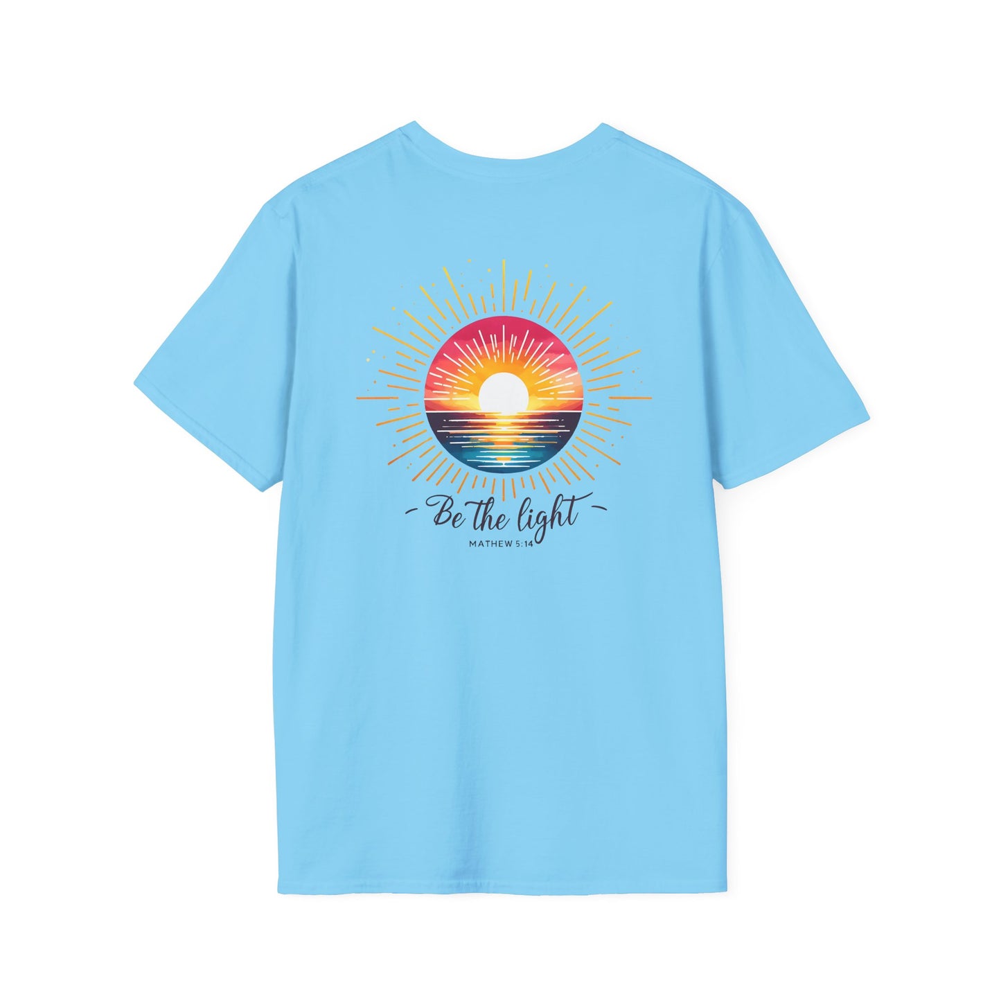 "Be The Light" -  Unisex Softstyle T-Shirt