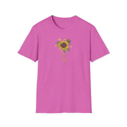 Faith Flower Unisex Softstyle T-Shirt