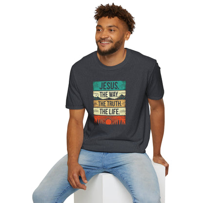 The Way The Truth The Life - Unisex Softstyle T-Shirt