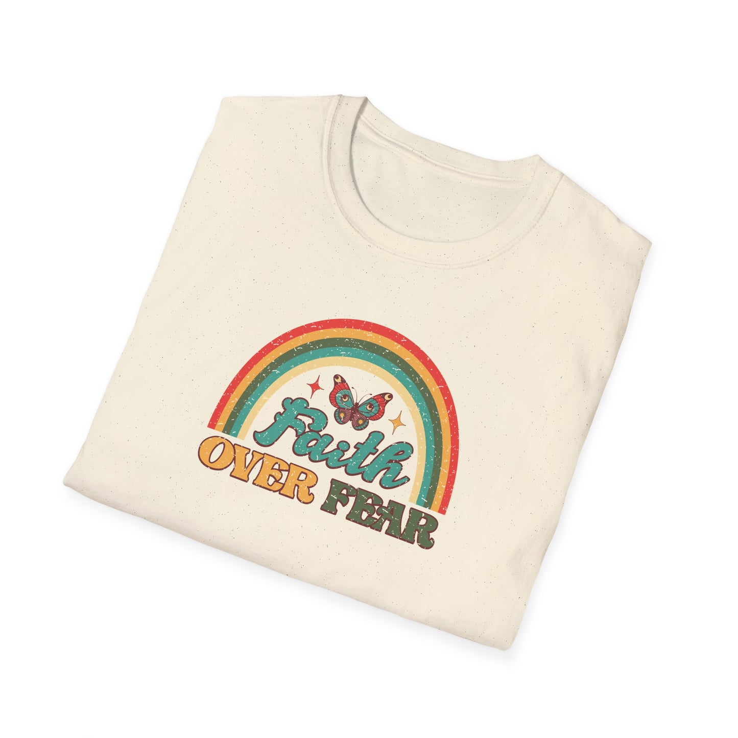 "Faith Over Fear" Unisex Softstyle T-Shirt