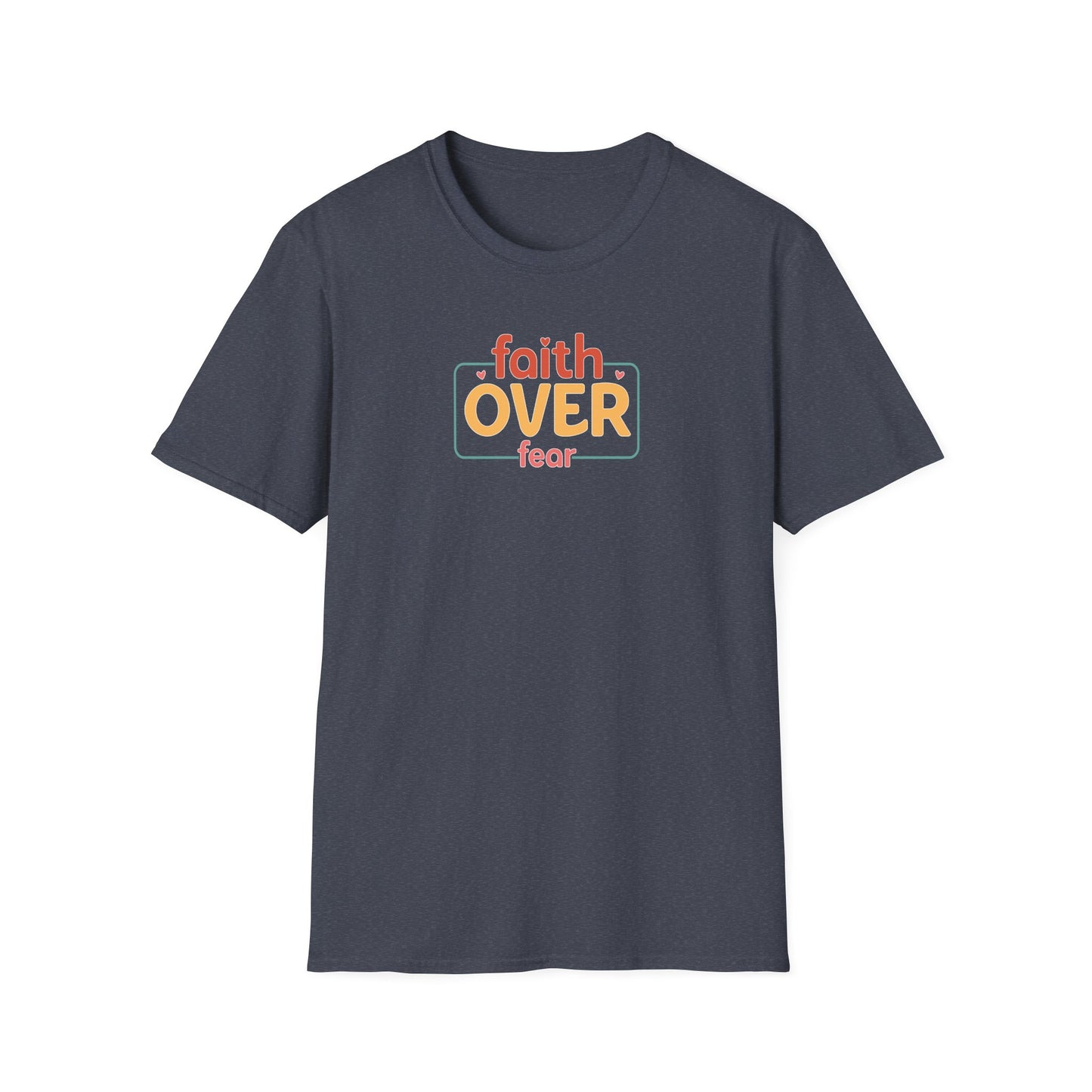 Faith Over Fear 2 Unisex Softstyle T-Shirt
