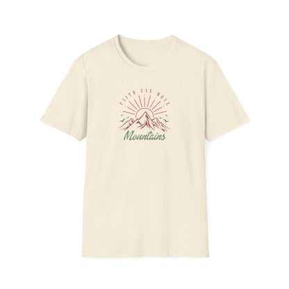 Faith Can Move Mountains D-3 Unisex Softstyle T-Shirt