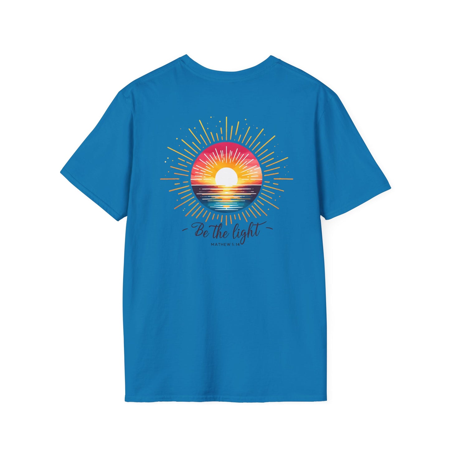"Be The Light" -  Unisex Softstyle T-Shirt