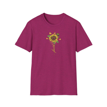 Faith Flower Unisex Softstyle T-Shirt