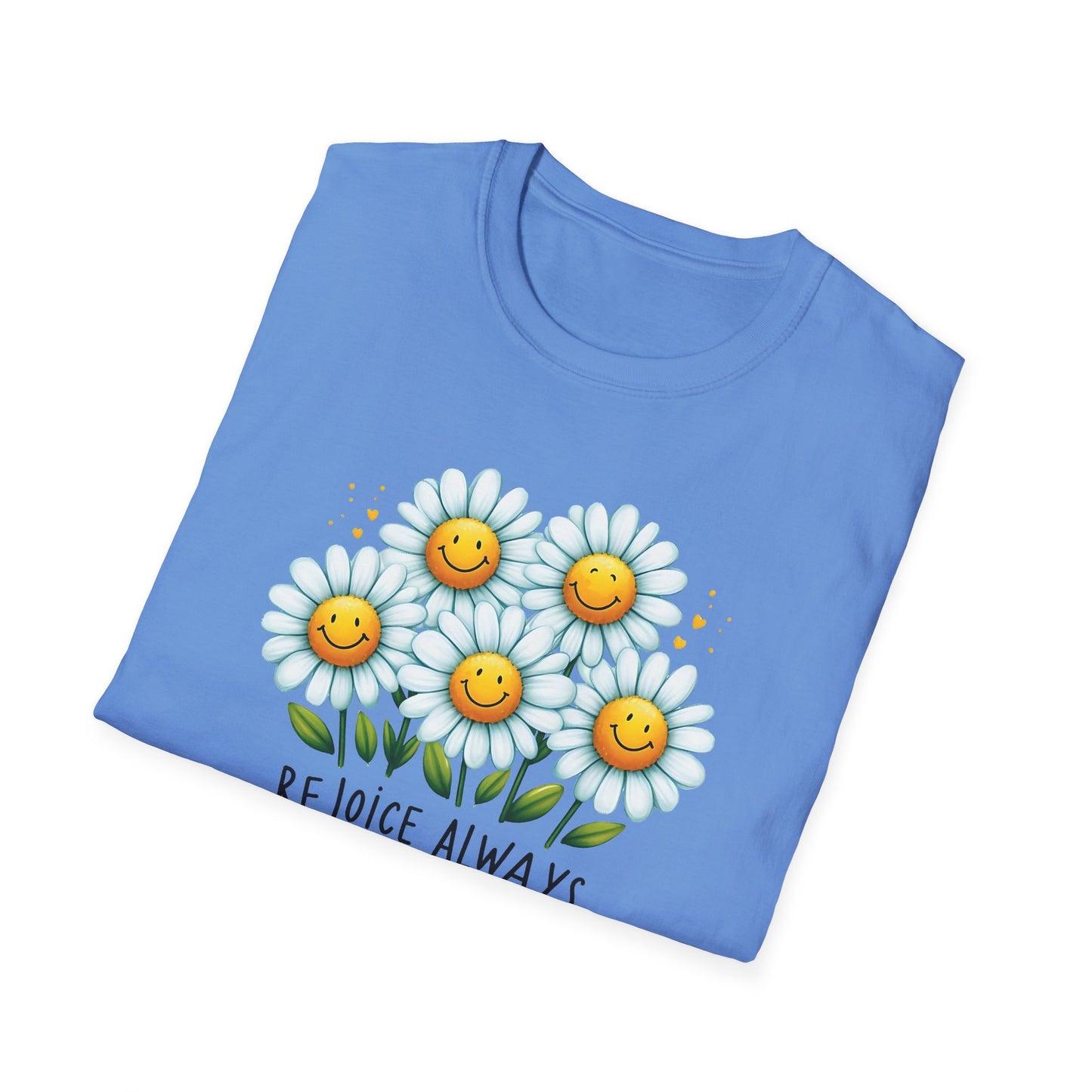 "Rejoice Always" Unisex Softstyle T-Shirt