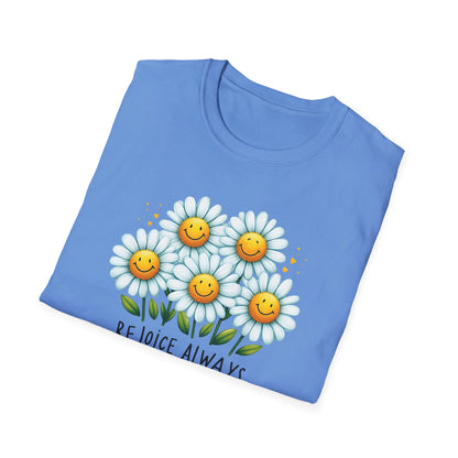 "Rejoice Always" Unisex Softstyle T-Shirt