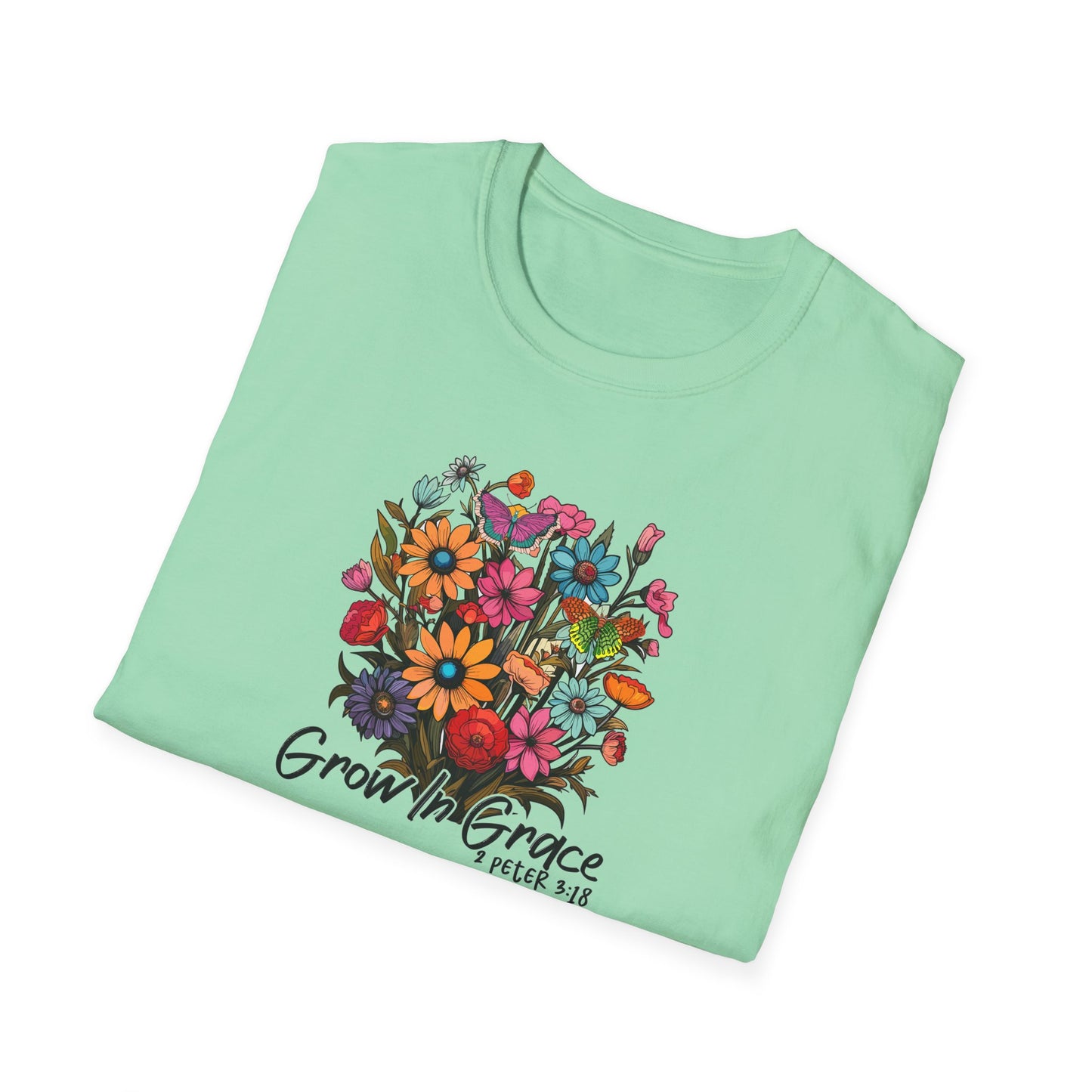 "Grow in Grace" - Unisex Softstyle T-Shirt