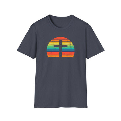 Retro Cross Unisex Softstyle T-Shirt