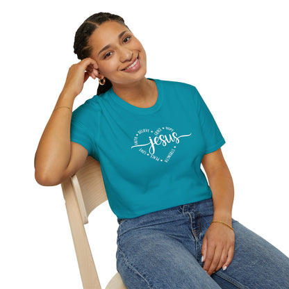 Heart-Jesus Unisex Softstyle T-Shirt