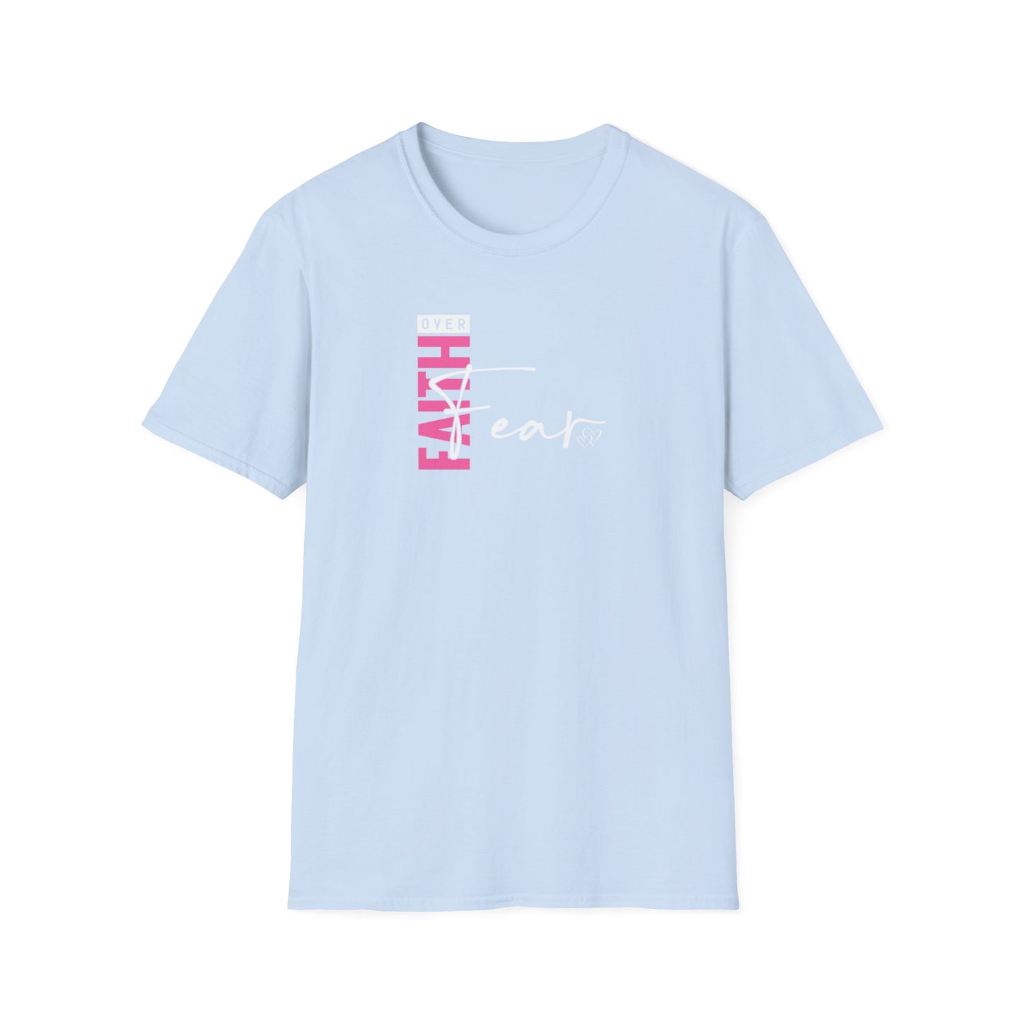 Faith Over Fear 1Unisex Softstyle T-Shirt