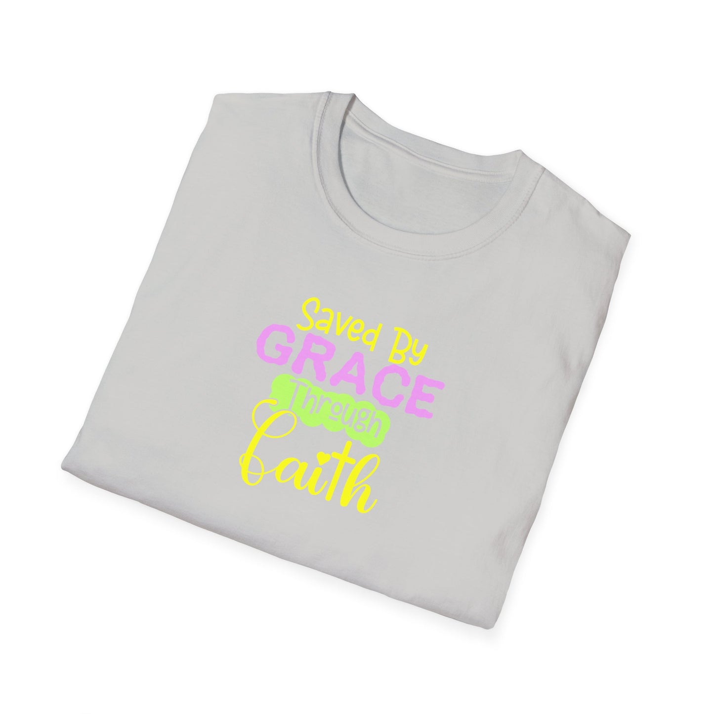 "Saved by Grace Through Faith" Unisex Softstyle T-Shirt