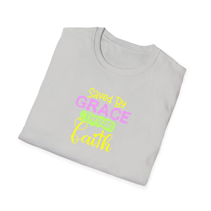 "Saved by Grace Through Faith" Unisex Softstyle T-Shirt