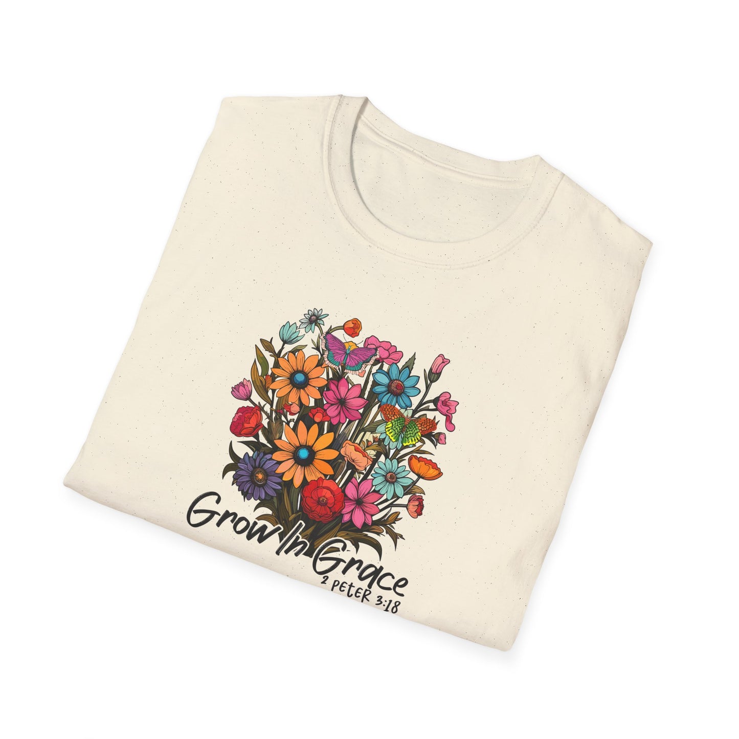 "Grow in Grace" - Unisex Softstyle T-Shirt
