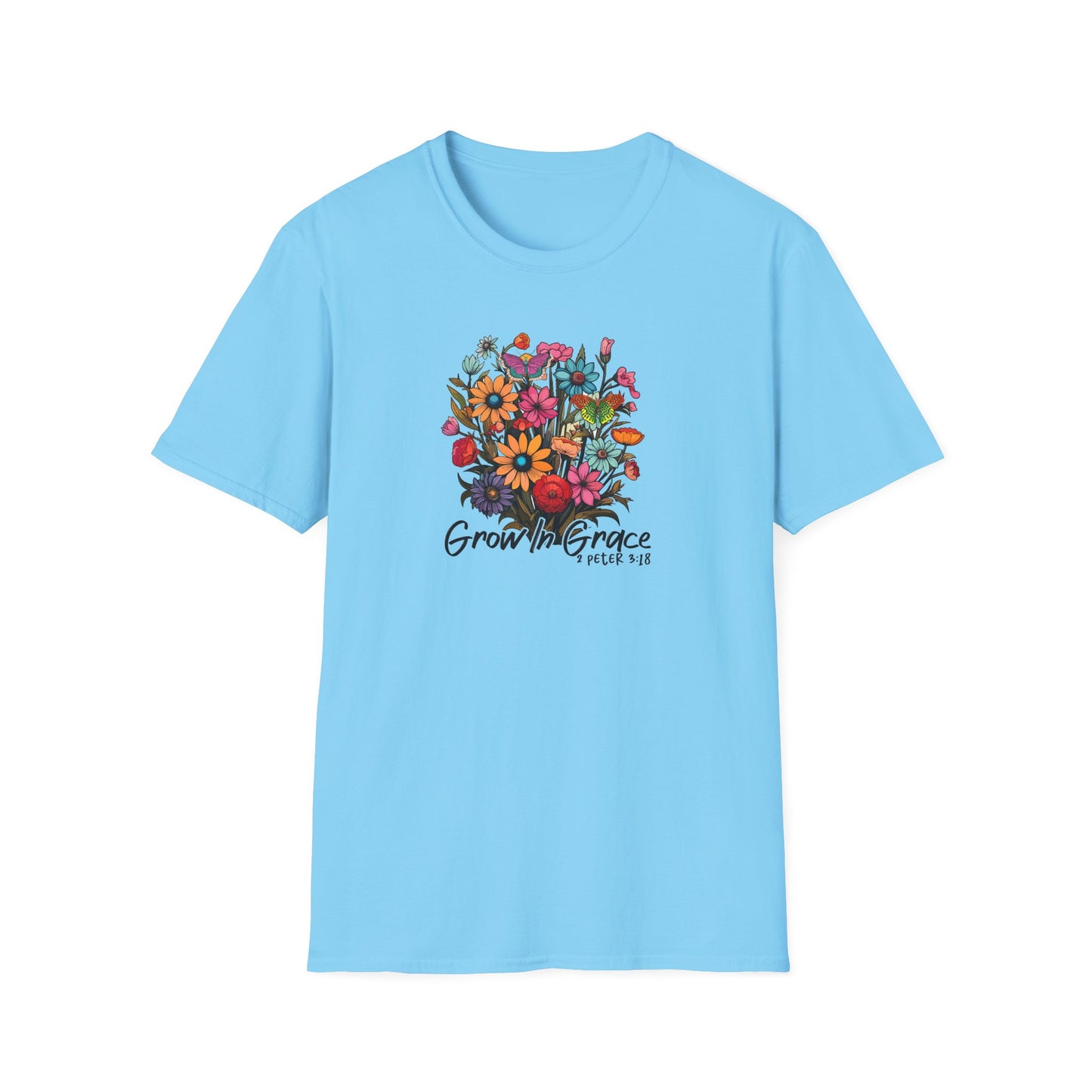 "Grow in Grace" - Unisex Softstyle T-Shirt