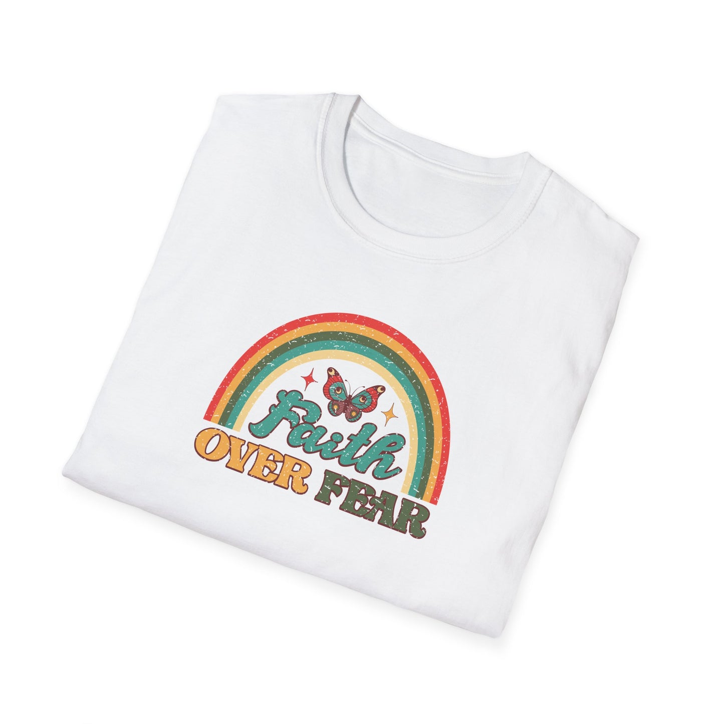 "Faith Over Fear" Unisex Softstyle T-Shirt