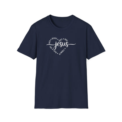Heart-Jesus Unisex Softstyle T-Shirt