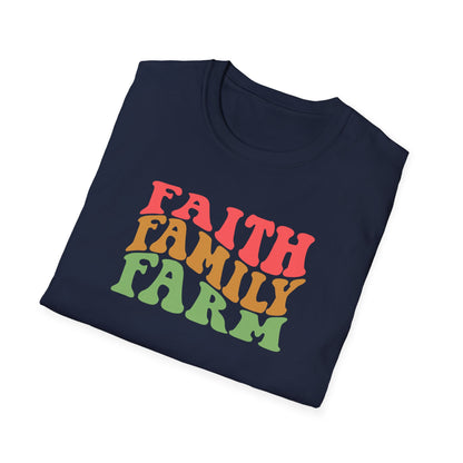 Faith Family Farm Unisex Softstyle T-Shirt
