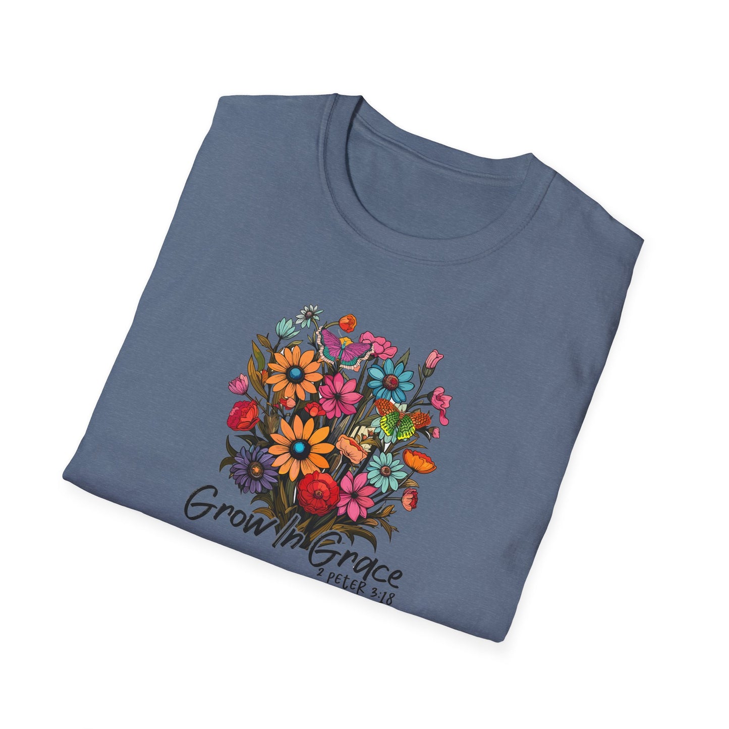 "Grow in Grace" - Unisex Softstyle T-Shirt
