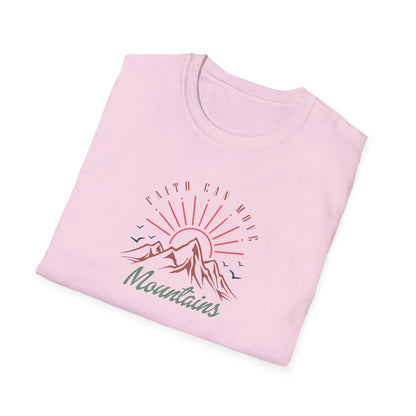 Faith Can Move Mountains D-3 Unisex Softstyle T-Shirt