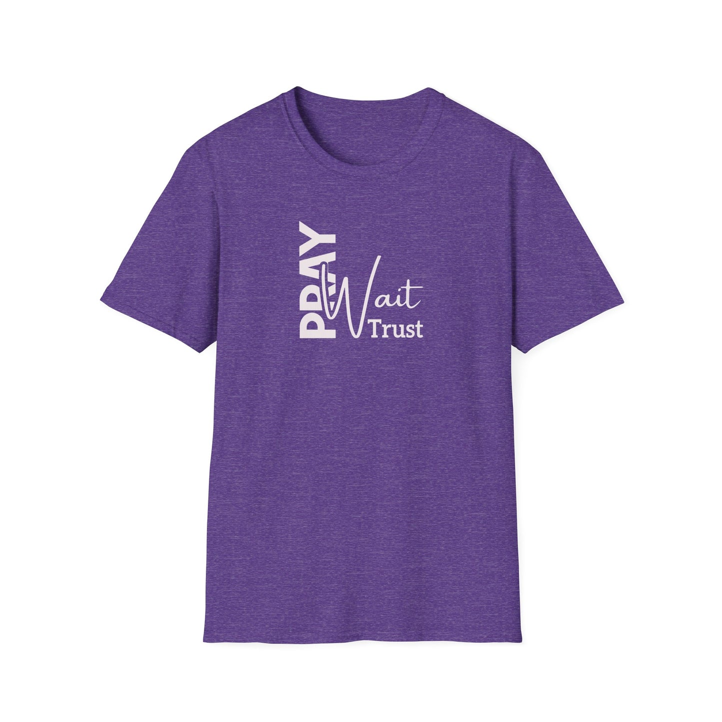"Pray Wait Trust" Unisex Softstyle T-Shirt