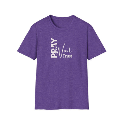 "Pray Wait Trust" Unisex Softstyle T-Shirt