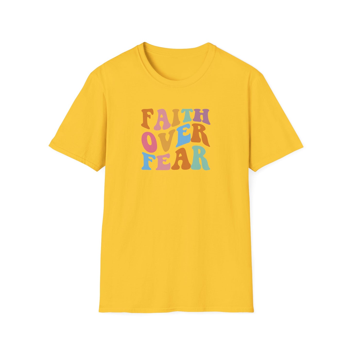 "Faith Over Fear" Unisex Softstyle T-Shirt
