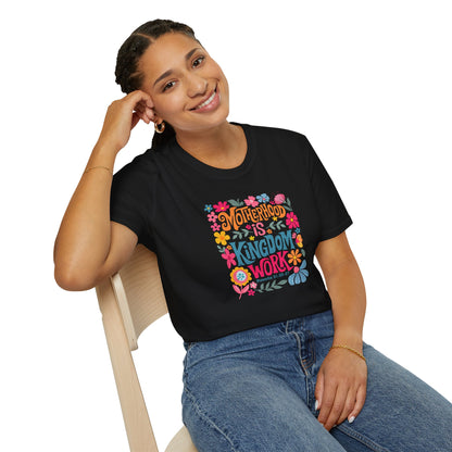 Motherhood is Kingdom Work Softstyle T-Shirt