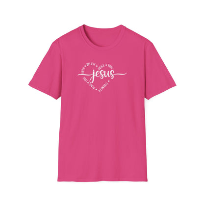 Heart-Jesus Unisex Softstyle T-Shirt