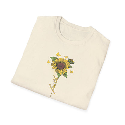 Faith Flower Unisex Softstyle T-Shirt