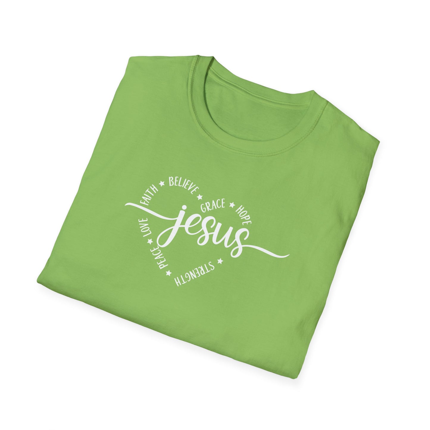 Heart-Jesus Unisex Softstyle T-Shirt