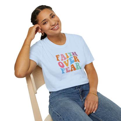 "Faith Over Fear" Unisex Softstyle T-Shirt