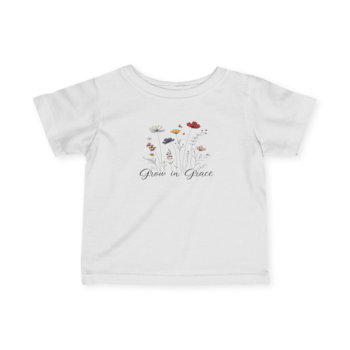 "Grow in Grace" - Infant Fine Jersey Tee