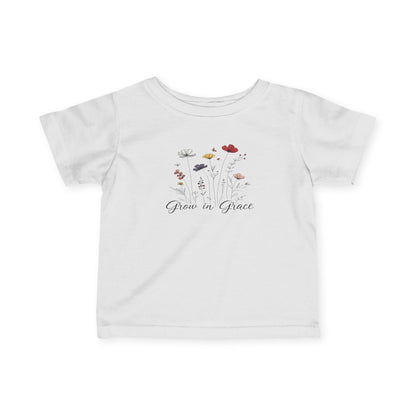 "Grow in Grace" - Infant Fine Jersey Tee
