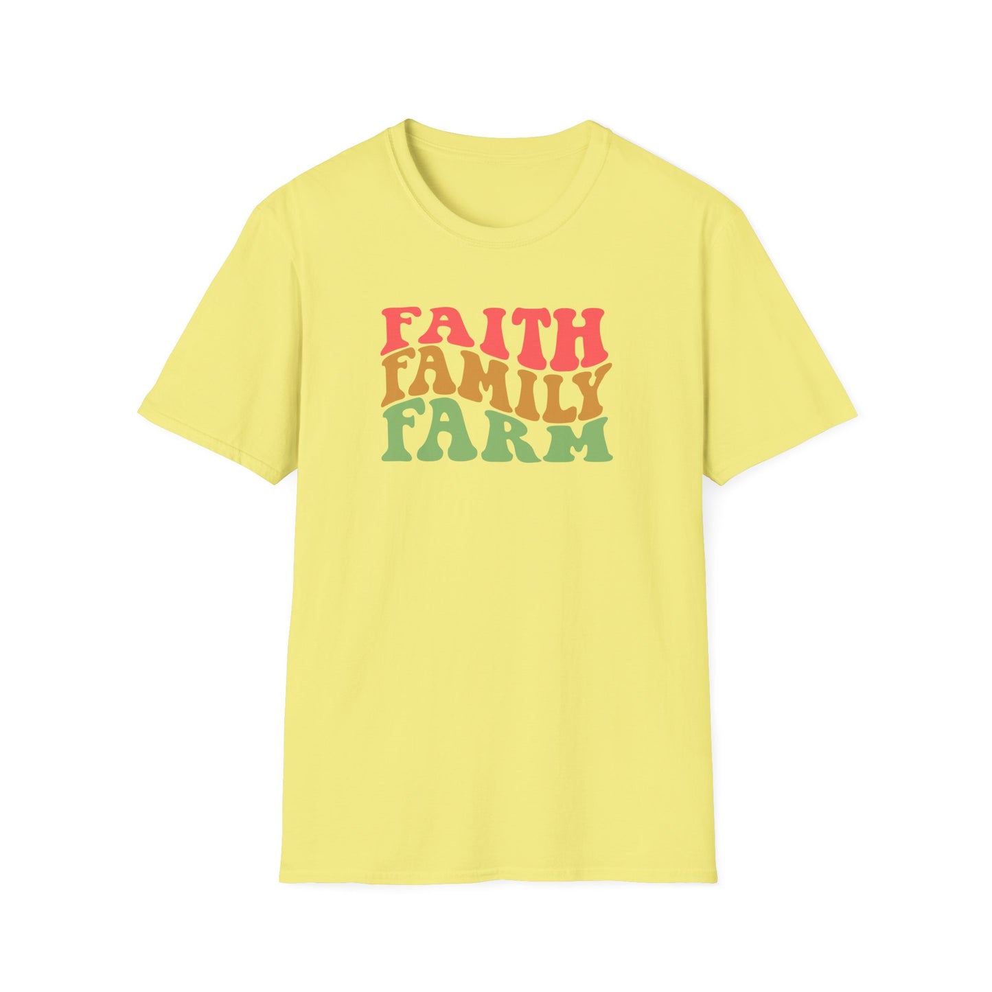 Faith Family Farm Unisex Softstyle T-Shirt