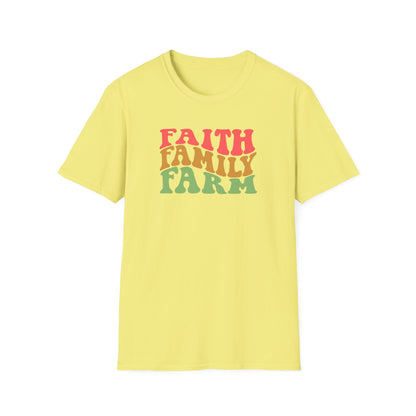 Faith Family Farm Unisex Softstyle T-Shirt