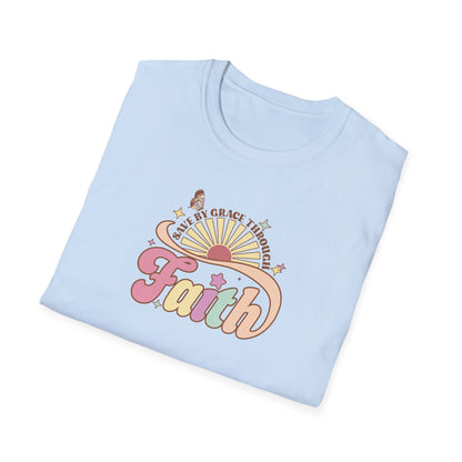 "Saved by Grace Through Faith" Unisex Softstyle T-Shirt