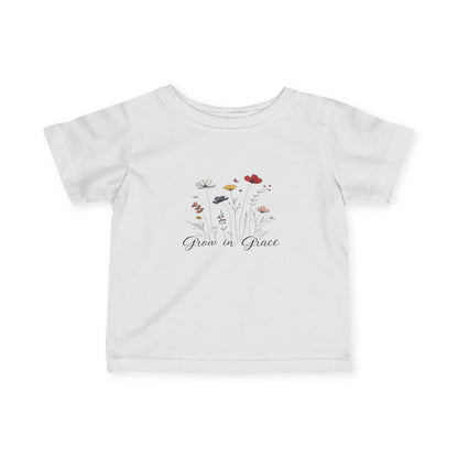 "Grow in Grace" - Infant Fine Jersey Tee