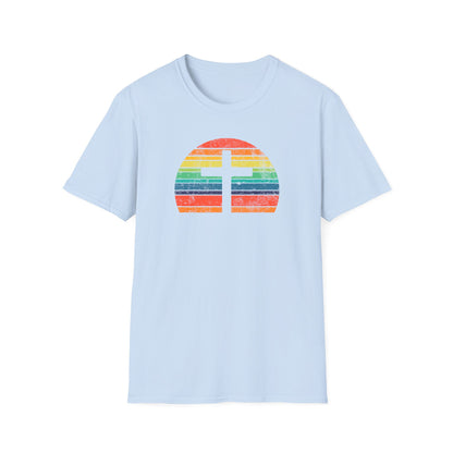 Retro Cross Unisex Softstyle T-Shirt