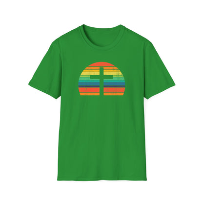 Retro Cross Unisex Softstyle T-Shirt