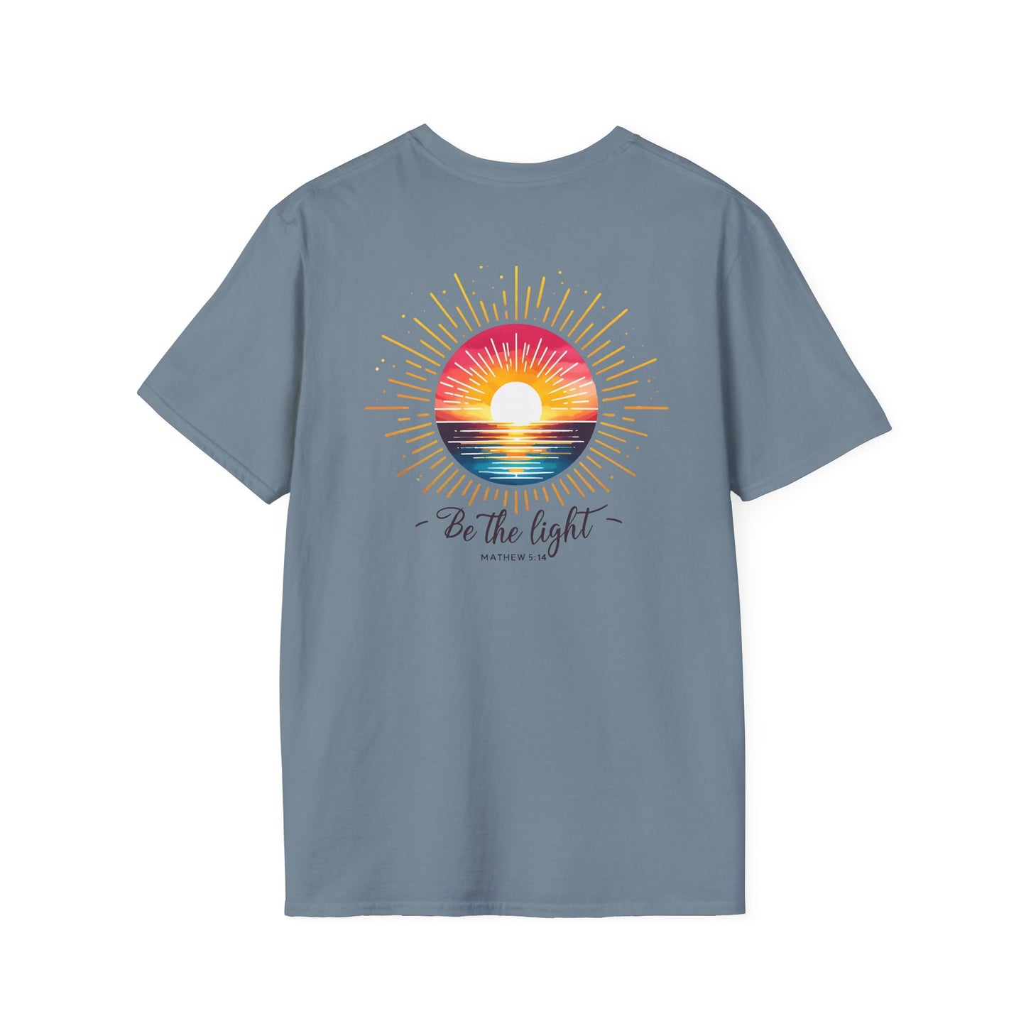 "Be The Light" -  Unisex Softstyle T-Shirt
