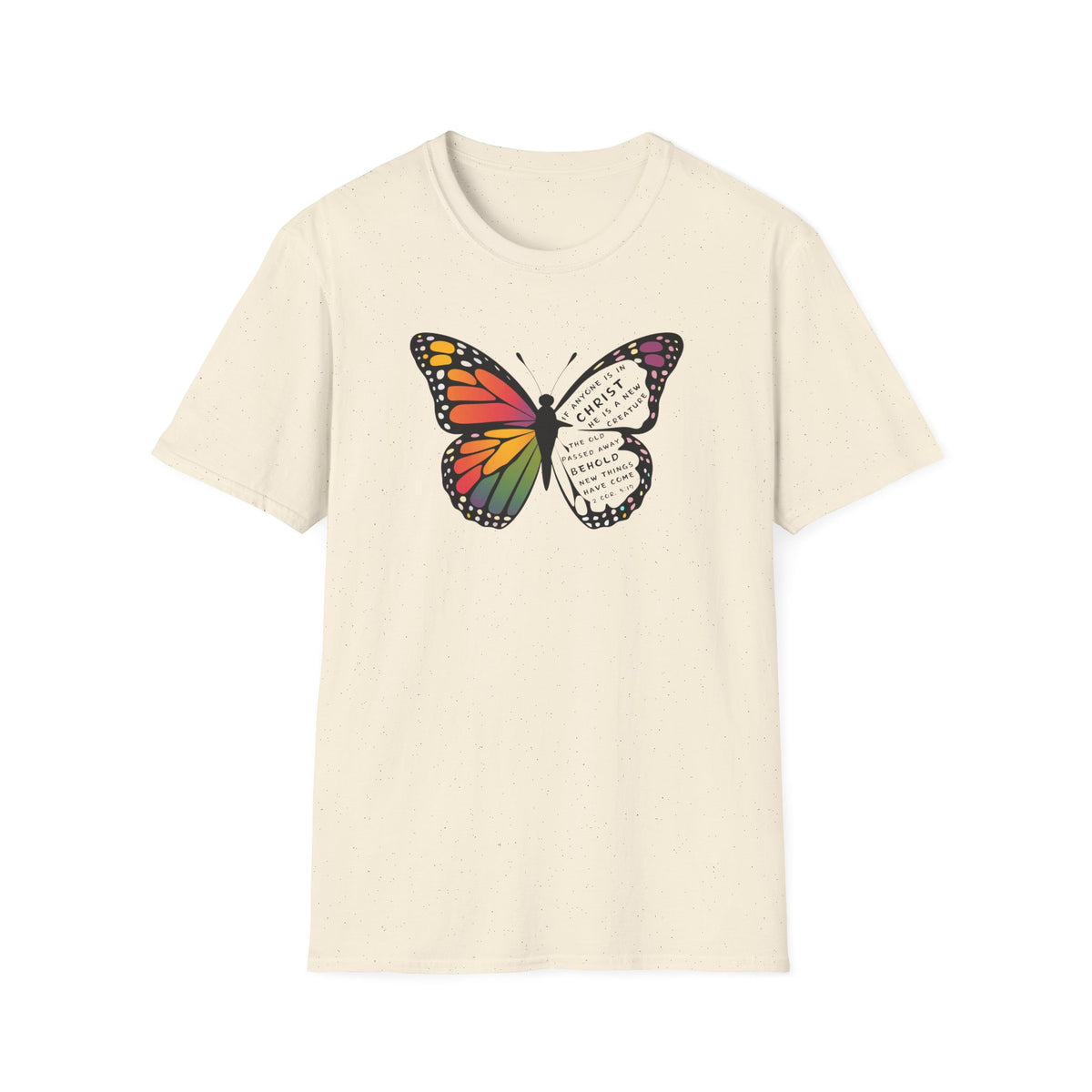 Butterfly - Black Font T-Shirt