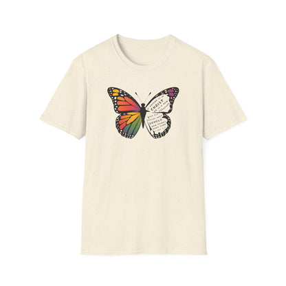 Butterfly - Black Font T-Shirt