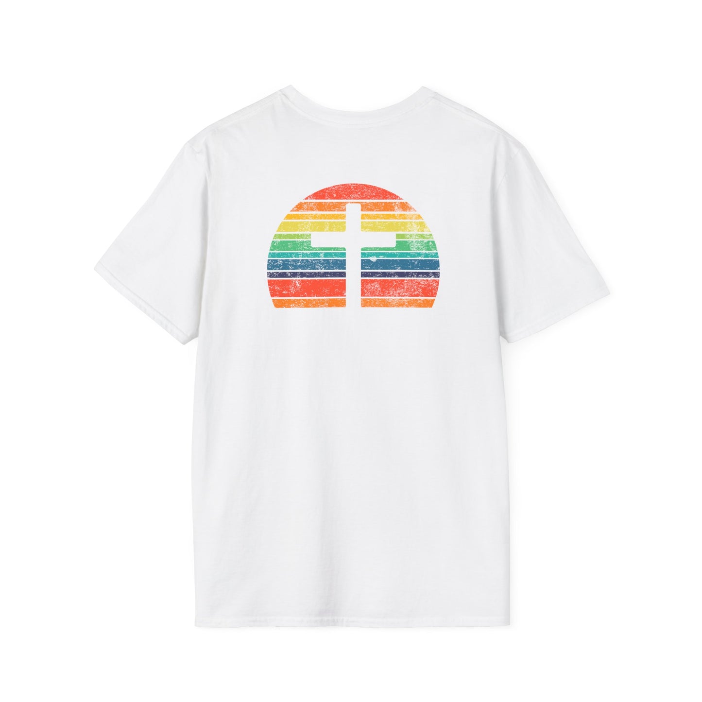 Retro Cross - Unisex Softstyle T-Shirt