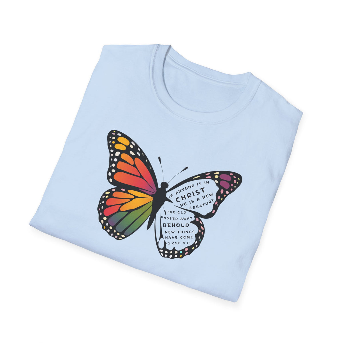 Butterfly - Black Font T-Shirt