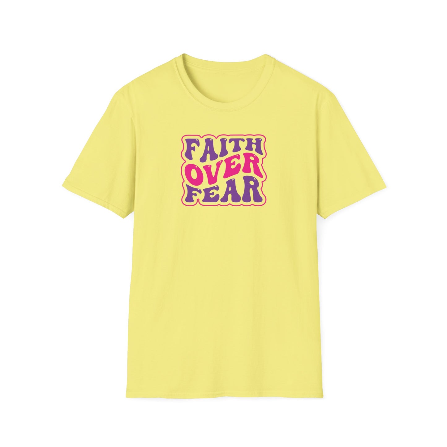 "Faith Over Fear" Unisex Softstyle T-Shirt