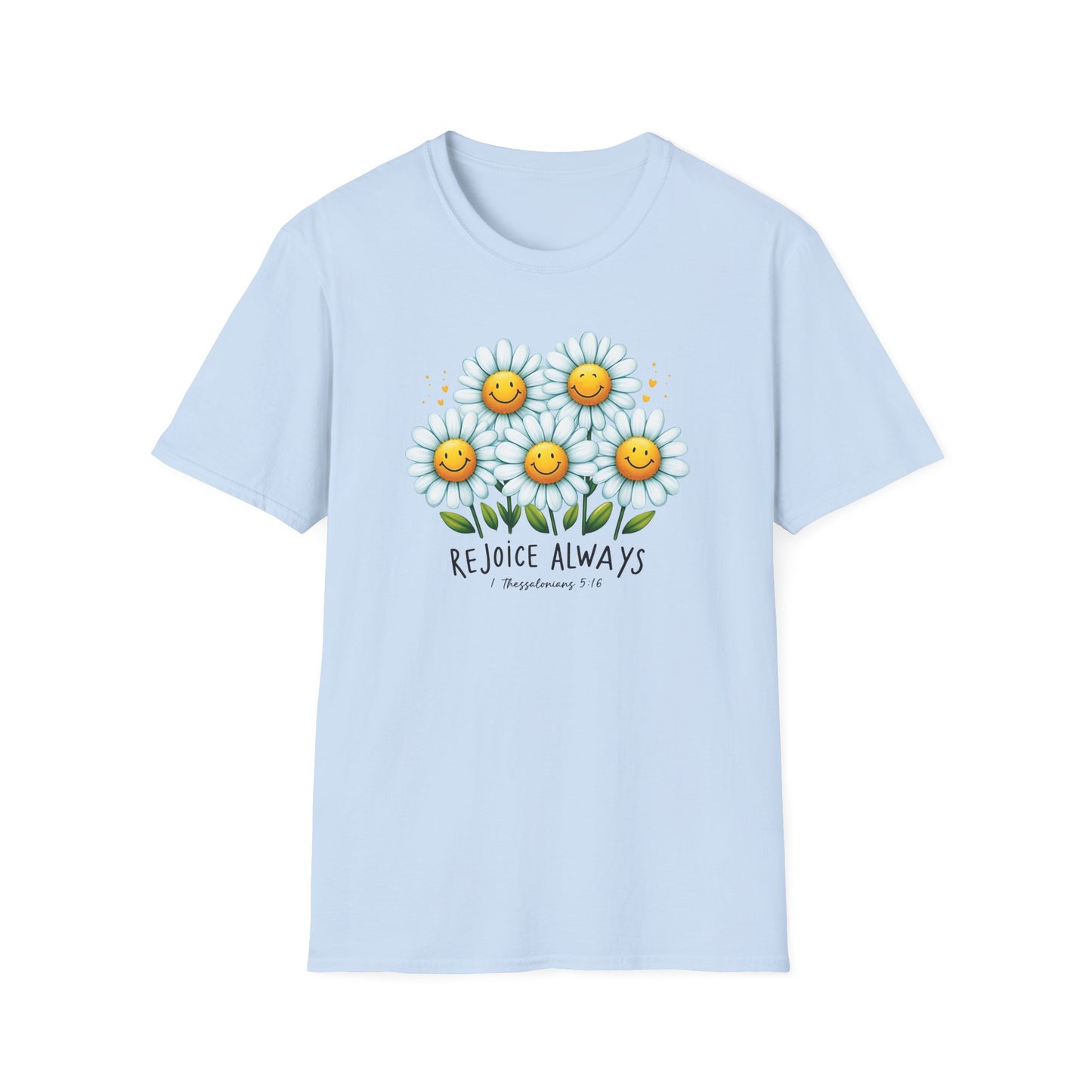 "Rejoice Always" Unisex Softstyle T-Shirt