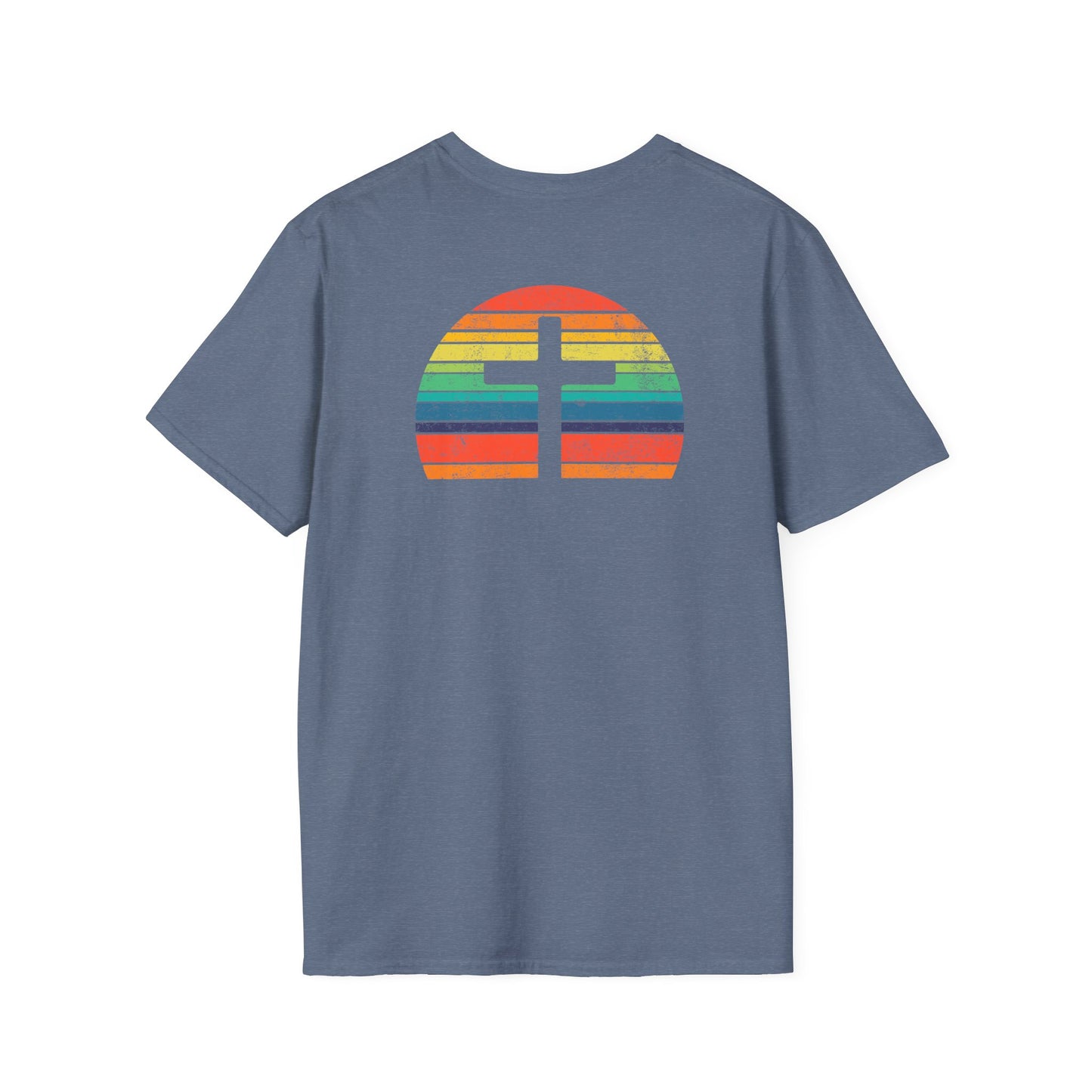 Retro Cross - Unisex Softstyle T-Shirt
