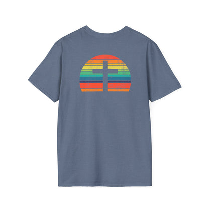 Retro Cross - Unisex Softstyle T-Shirt